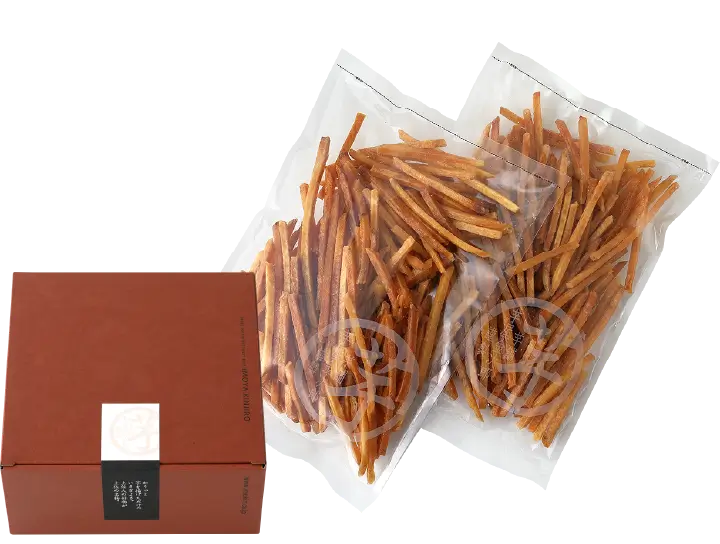 缶入り片蜜芋チップ