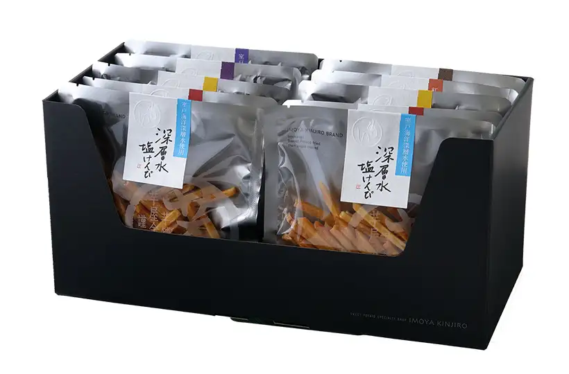 深層水塩けんぴ入りギフト(小袋10袋入)｜芋けんぴ｜│芋屋金次郎