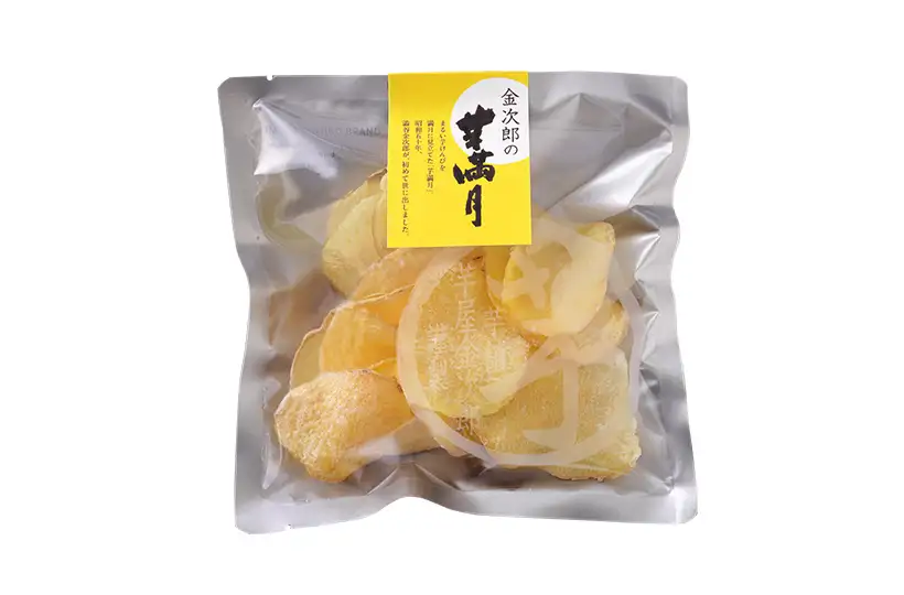 金次郎の芋満月(60g)｜芋チップ｜│芋屋金次郎