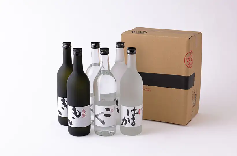 本格焼酎 金次郎 復刻 木箱入り 本格焼酎 芋屋金次郎 3種 詰合せ6本入｜本格焼酎｜│芋屋金次郎