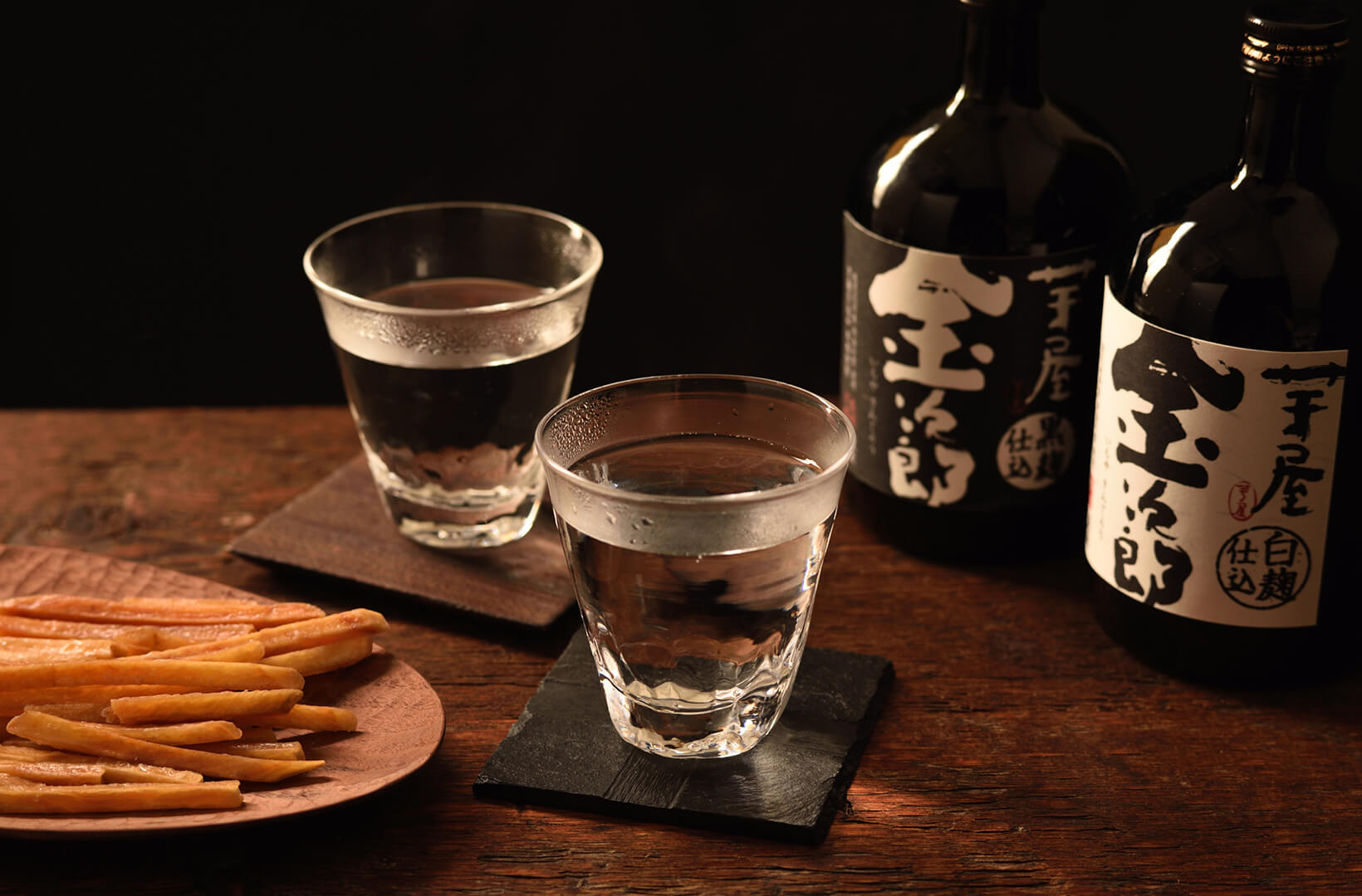 芋屋金次郎 芋焼酎（黒・白）各3本入り